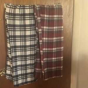 Plaid pants